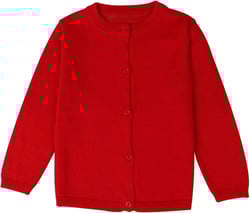 Baby Boys Girls Cardigan Autumn Cotton Sweater Tops Children Clothing Knitted Cardigan Sweater Spring Clothes 12 Months 15011 Red