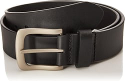 Danbury Men's 1 1/2" Basic Bridle Leather Work Belt 34 Black