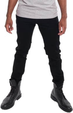 Kenneth Cole REACTION Mens Jeans Slim Fit - 2-Way Stretch Denim Jeans for Men Slim Fit - Men's Jeans 5-Pocket 33W x 34L Poplar