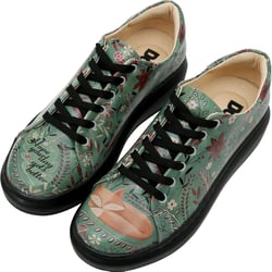 DOGO Wedge Sneakers for Women - Handmade and Vegan Leather Platform Sneakers for Women, Unique Chunky Sneakers 7 Spirit Animal