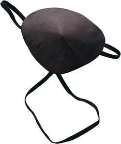 Rubie's Costume Co Men's Pirate Eye Patch One Size Black