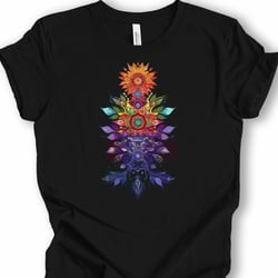 Womens boho graphic t-shirt