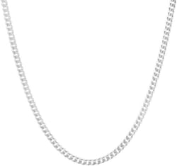 NYC Sterling Unisex Italian 2mm Miami Cuban Curb Link Thick ITProLux Solid 925 Necklace Chain 16" - 30"