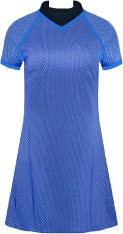 Starfleet Uniform,Starsship Captain Officer Duty Dress,Women's Star Series Costume Dress Uniforms Blue/B XX-Large