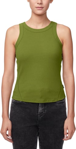 Buffalo David Bitton Women's Regine Tank Top X-Small Olive Branch