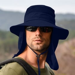 Gotyou Hats Men's Wide-Brim Fishing Hat Outdoor, Fisherman Hat, Sun Hat,Sun Protection