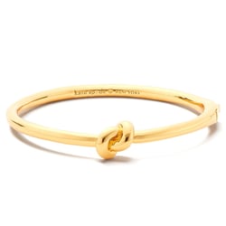 Kate Spade New York Women's Gold Plated Metal Sailor's Knot Hinge Bangle Bracelet (Gold)