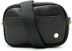 Modern+Chic Crossbody Bags for Women - Frankie Convertible Crossbody Purse, Lightweight Vegan Leather Shoulder Bag Black