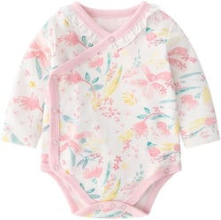 Baby Boy Girl Sweatshirt Romper Oversized Long Sleeve Bubble Outfit Unisex Newborn Outfit Outfit B 6-12 Months