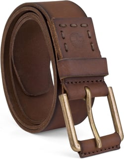 Timberland Men's Casual Classic Everyday Leather Belt 34 Brown